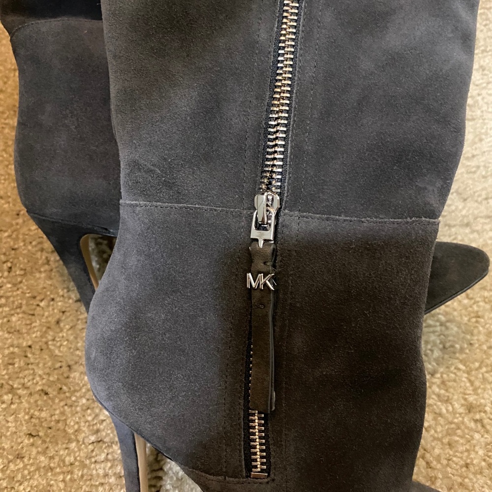 Michael Kors gray suede boots - Picture 5 of 6
